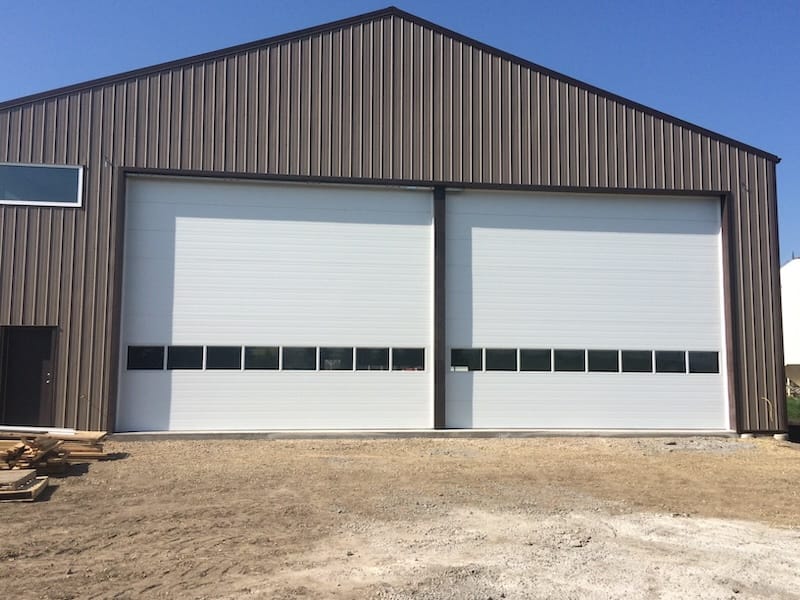 Large barn commercial doors